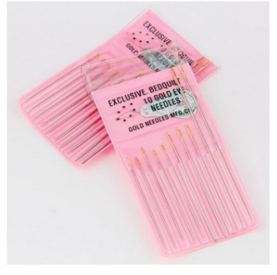 hand-stitched needle with multi - specification combination of high quality needle piercing tool and large eye needle