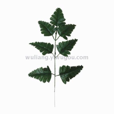 7 forked spinach leaf (large)