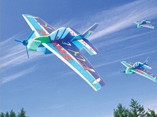 Foamed paper airplane model assembles creative children's toys