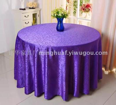 High-end luxury hotel table tablecloth table cover, washable, customizable size elastic table cover