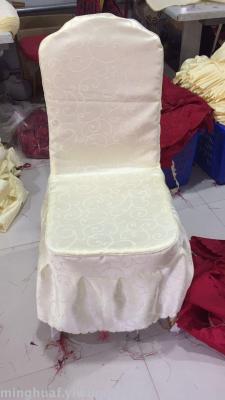 Ming - hua furniture high class luxury hotel chair cover can wash cloth chair cover