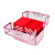 Double open aluminum alloy cosmetic cosmetics box cosmetics collection box wholesale