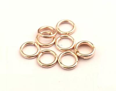 DIY accessories yueliang metal accessories accessories closed circle rose gold bright copper special color