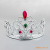 Small plastic plated crown beautiful angel crown lovely princess crown