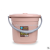 Plastic bucket with cover for household storage