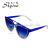 New fashion sunglasses individuality triangle big box trend street photo sunglasses 122