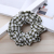 Headwear Korean cloth art checking dovetail ring broken striped plaid lady hair ornaments coiling hair head rope hair rope getting out