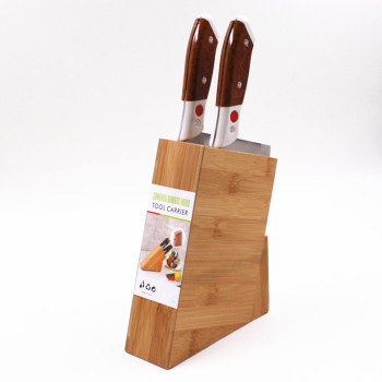 Multi-functional bamboo knife rack fashion single-layer kitchen tool rack yiwu daily necessities