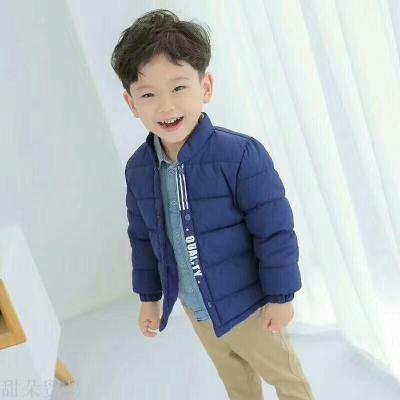 Weidingyifei 19 new children's autumn and winter warm down jacket boys and girls down cotton liner feel good