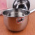 New stainless steel large gourd ladle kitchen thickening long handle non - magnetic hand scoop thick solid fall 