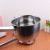 New stainless steel large gourd ladle kitchen thickening long handle non - magnetic hand scoop thick solid fall 