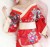 Kimono sakura sexy graphic hot uniforms seduction suit role play outside wear