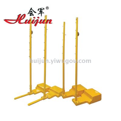 Outdoor Indoor competition-movable badminton post thickening grid standard material