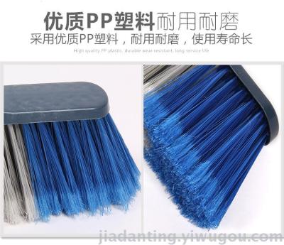 High quality plastic broom head household daily cleaning broom can be equipped with a wooden pole broom to report