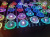 Big flying saucer seven color lights U disk MP3 bluetooth flying saucer magic ball with remote control