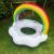 New rainbow cloud swimming ring large adult swimming ring with sequins