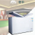 Shujin (Xuejin) 188 litre cold cabinet butterfly door double temperature ice cabinet home commercial horizontal.