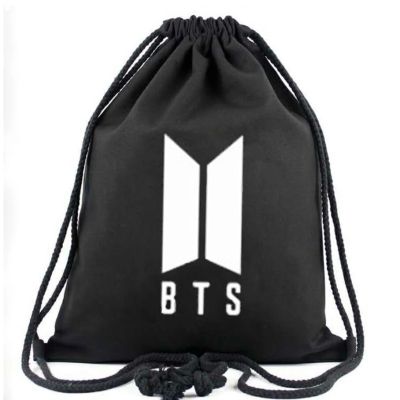 BTS drawstring custom bullet-proof youth league Korean version backpack of the schoolbag 0911