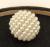 DIY accessories yueliang metal accessories accessories ABS yangmei ball imitation pearl Buddha bead ball rice white