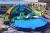 Bracket swimming pool inflatable pool mobile water park project big slide large aquatic amusement equipment