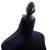 MargTina Black Female Mannequin Torso Dress Form Clothing Display 