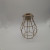 Handmade iron lantern pendant led solar lamp solar lamp garden decorative iron