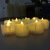 Tears yellow flash remote control LED electronic candle valentine's day proposal love LED candle lamp