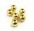Yueliang metal accessories DIY yueliang metal accessories direct hole electroplating beads imitation gold ABSCCBbeads