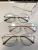 Retro Plain Glasses Metal Radiation Protection Optical Glasses