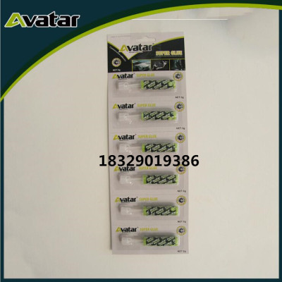 AVATAR Factory Price 6 piece adhesive super glue