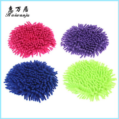 Huiwanju hot style Rehead Chenille Mop Head squatting Mop Set with an 18cm creative Mop