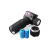 Metal grip torch LED high light explosion lightning bolt red laser integrated sight