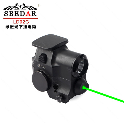LD02G high light torch laser green laser integrated hunting sight
