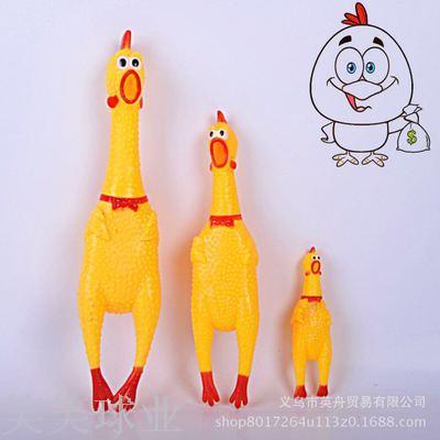 Large screaming chicken keeps out the glue to scream the chicken/vent the chicken to annoy a person to amass the creativity to sound the toy factory wholesale