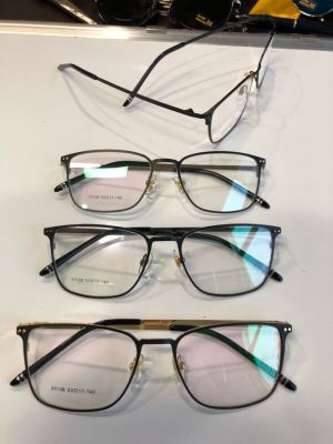 Retro Plain Glasses Metal Anti-Radiation Plain Glasses