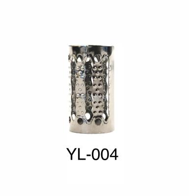 DIY yueliang accessories accessories colorful tube iron aluminum cylinder wholesale black dirty braid hairmetal  004