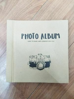 Small fresh simple photo album adhesive