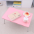 Bed U-Shaped Leg Desk 40*60 Rice Table Folding Student Notebook Computer Table