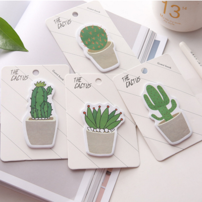 Cactus note this Cactus note paper plant N times sticker