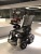 Folding wheelchair  the trolley battery  the wheelchair  walker  an electric hand crutch