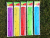 Bilateral Scale Measuring Tape PVC Flexible Rule Measuring Tape 15cm 20cm 30cm Color Measuring Tape