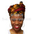 Foreign trade polyester African headscarf batik cloth headscarf American headscarf cross-border e-commerce wholesale