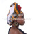 Foreign trade polyester African headscarf batik cloth headscarf American headscarf cross-border e-commerce wholesale