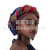 Foreign trade polyester African headscarf batik cloth headscarf American headscarf cross-border e-commerce wholesale