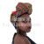 Foreign trade Africa, South America, American fashion products, two-sided polyester batik cloth scarf head scarf