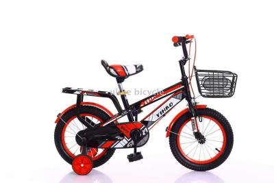 Children's bicycle buggy 121416 \"has rear seat and protection wheel suitable for male children