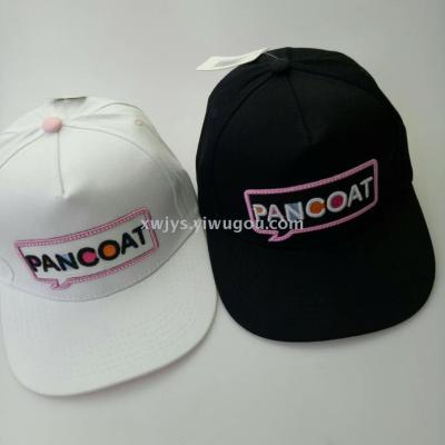 Cap letters embroidered baseball caps for boys and girls
