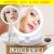 Led Creative Double-Sided Beauty Mirror Desktop Folding Smart Fill Light Handheld Portable Dressing Mirror with Light Makeup Mirror