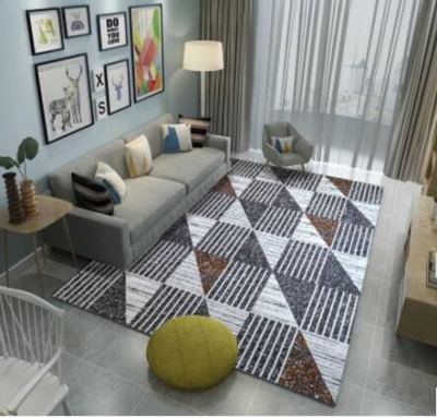 Nordic modern geometric carpet environmental protection antimicrobial carpet living room carpet 1.6 m x2.3 m