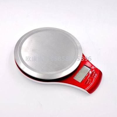 Stainless steel kitchen scale baking electronic precision jewelry miniature food scale weighing 0.1g weighing household